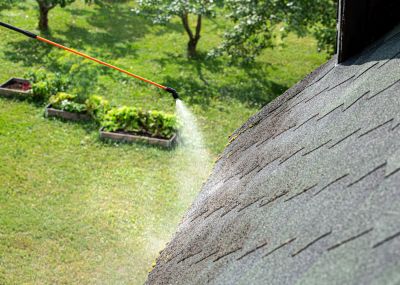 Dry Weather Roof Cleaning